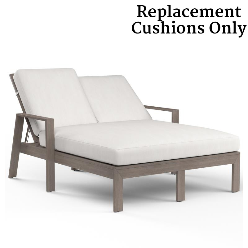 Sunset West Laguna Double Chaise Lounge Chair Replacement Cushions Only Questions & Answers