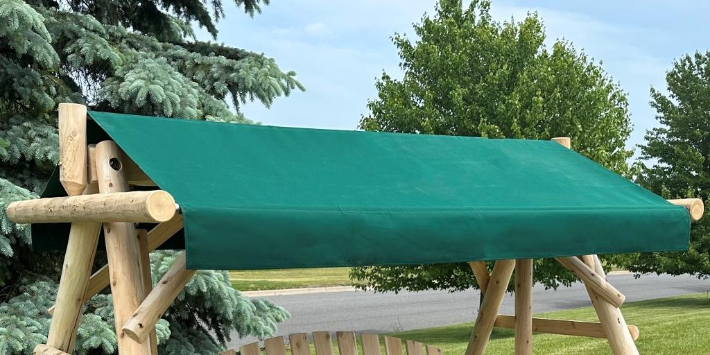 Does the canopy for our swing we just purchased tilt or is permanently attached to the?
