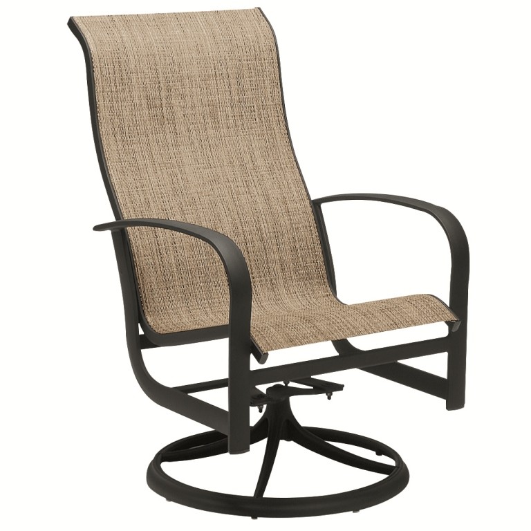 Which of the slings are padded for your swivel patio rocker?