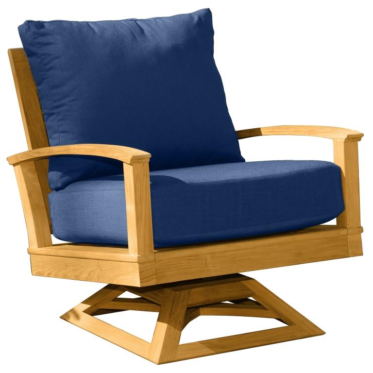 Three Birds St. Lucia Teak Swivel Rocker - Special Holiday Discounts 'til July 7! Questions & Answers