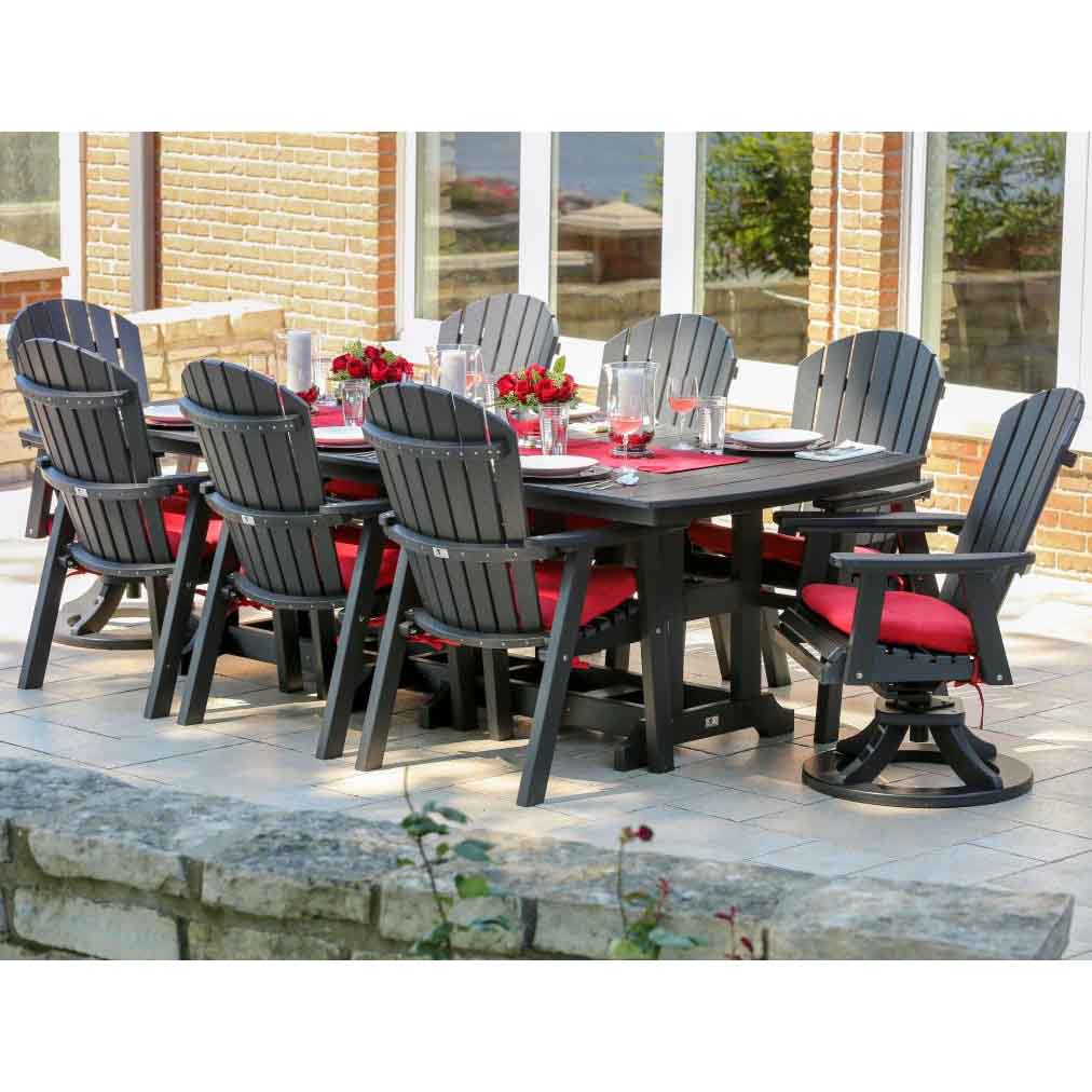 Berlin Gardens Resin Garden Classic Large 8 Seat Rectangular Dining Set Questions & Answers