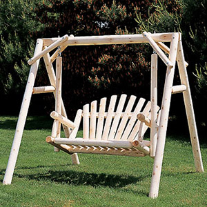 5ft American Log Garden Swing Set Questions & Answers