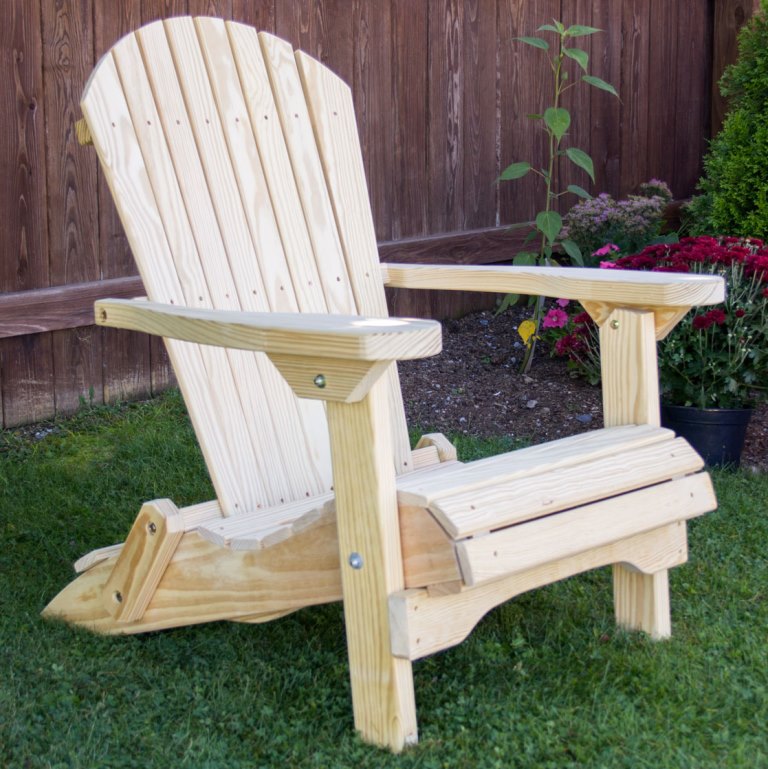 Yellow Pine Outdoor Folding Adirondack Chair Questions & Answers