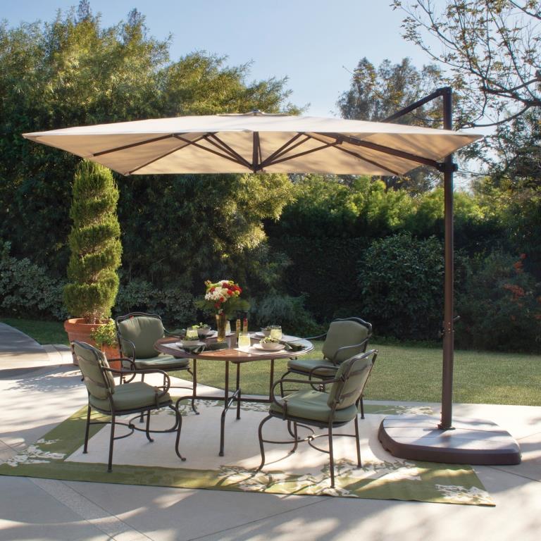 Simply Shade 8.5' x 8.5' Square Skye Cantilever Umbrella Questions & Answers