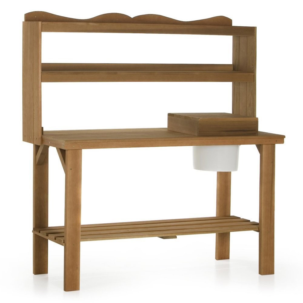 I've just ordered this bench.  Do you recommend a light sanding prior to applying a semi-transparent oil stain?