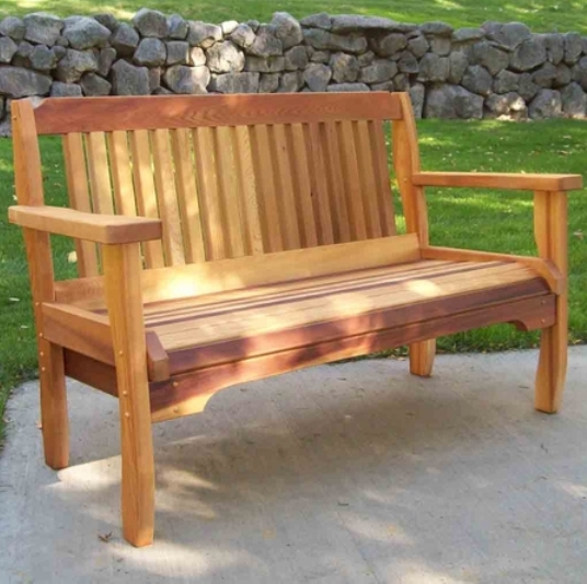 Cedar Villa Garden Bench in 4ft. or 5ft. Questions & Answers