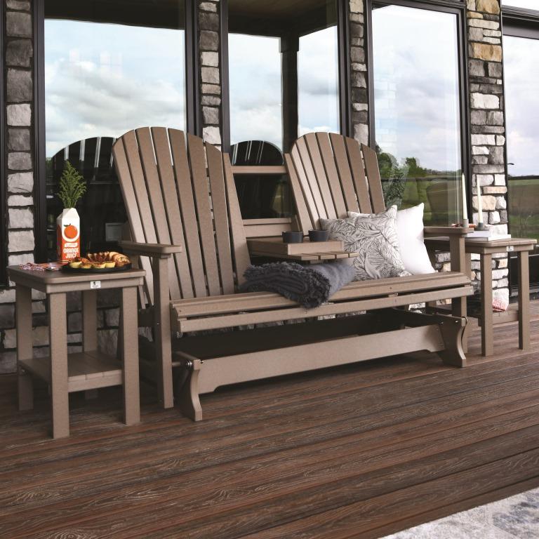 Berlin Gardens Resin Comfo Back 3 Seat Glider Patio Set Questions & Answers