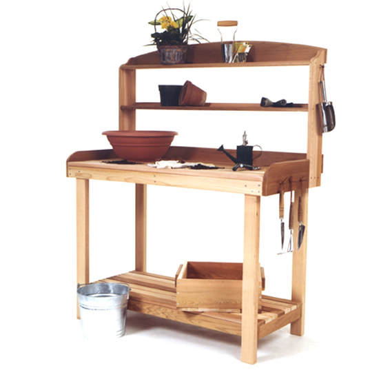 Cedar Potting Bench Kit Questions & Answers