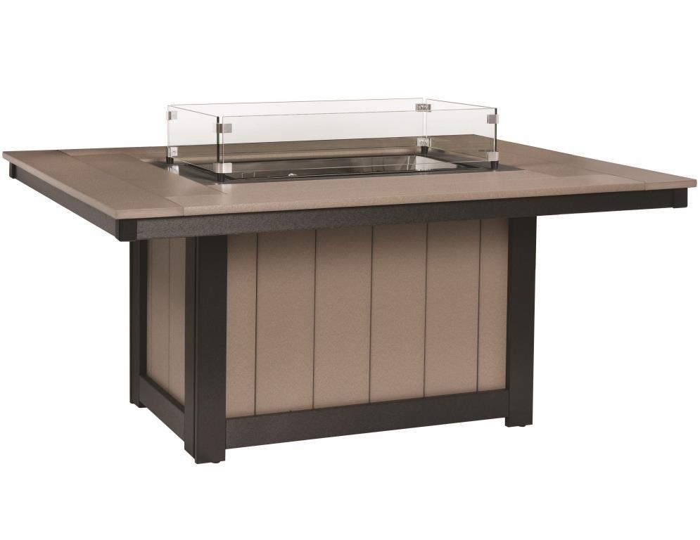 Berlin Gardens Resin Donoma 42" x 54" Rectangular Fire Pit Questions & Answers