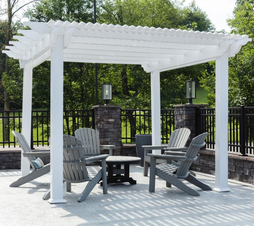 Berlin Gardens Vinyl Bradford 12' x 12' Pergola Questions & Answers