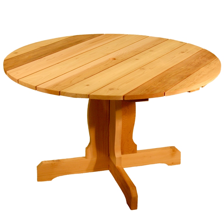 Red Cedar Round Pedestal Table Questions & Answers