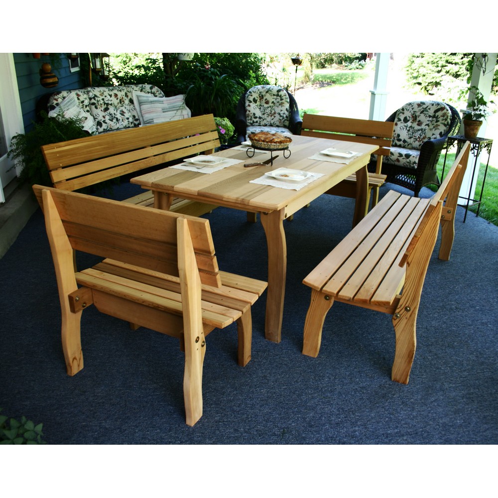 Cedar Chickadee Dining Set Questions & Answers