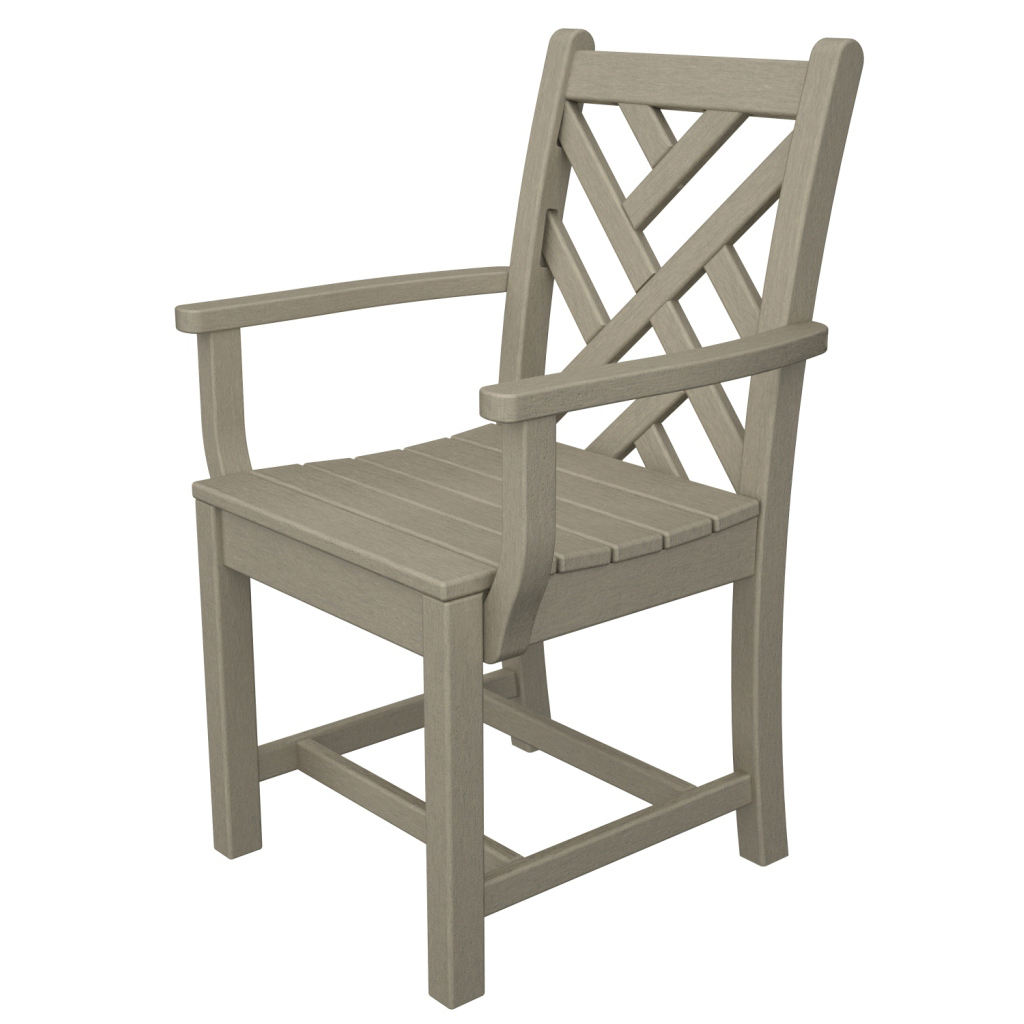 POLYWOOD® Chippendale 35" Dining Arm Chair Questions & Answers