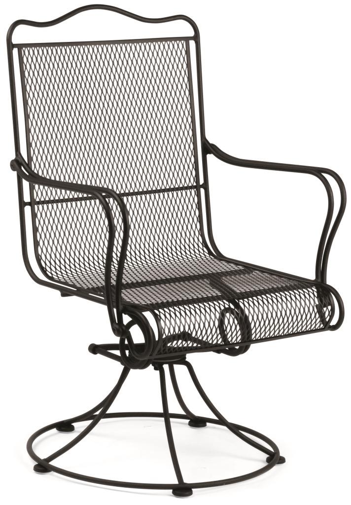 Are there straight leg high back chairs to match the woodard tuscon swivel chairs?