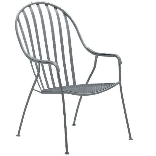 What color is the Valencia wrought iron dining chair shown in?