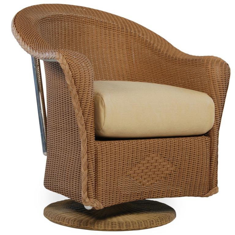 Lloyd Flanders Loom Reflections Swivel Rocker Dining Armchair Questions & Answers