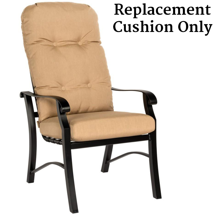 Woodard Cortland Dining Chair Replacement Cushion Only Questions & Answers