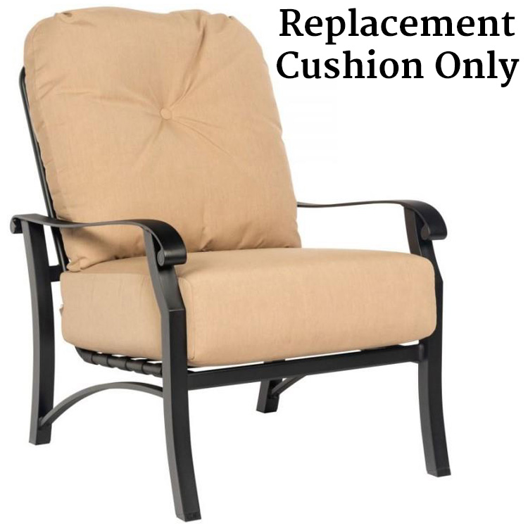 Woodard Cortland Lounge Chair Replacement Cushions Only Questions & Answers