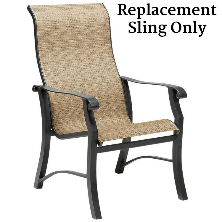 Can you share a photo of one of these Woodard replacement sling look like installed?