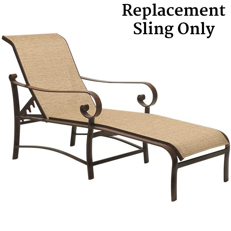 Question about replacement slings for Woodard Belden lounge chairs