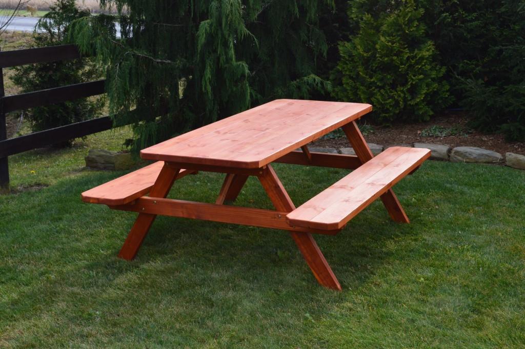 Do I need to seal my picnic table right away or does the stain you use have an oil based protectant in it?